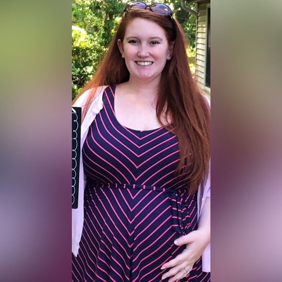 Isabel Maternity Sleeveless Maternity Dress | Size XXL - Picture 8 of 8